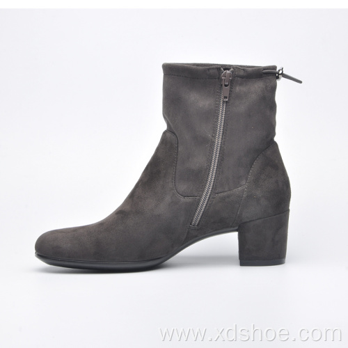 55mm height stock heel classic bootie